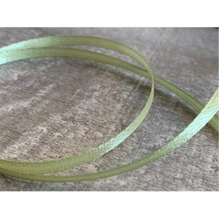 Κορδέλα Σατέν Πράσινη Λαδί 3mm x 100Υ, Α162ΠΡ