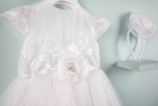 Βαπτιστικό φορεματάκι για κορίτσι Abigail 9537, Bambolino
