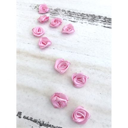 Λουλουδάκια Ροζ 1,3cm Συσκευασία 50τμχ | Β10Ρ