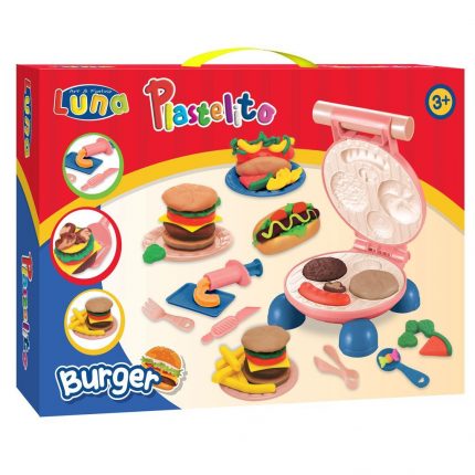 Πλαστοζυμαράκι Μηχανή Burger με Εργαλεία 5205698523397 - Luna