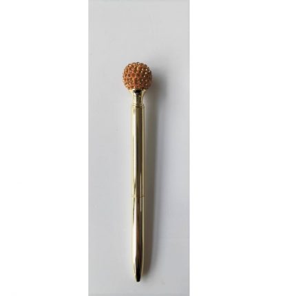 Στυλό Χρυσό με Διαμάντι 14,5x2cm | Β94