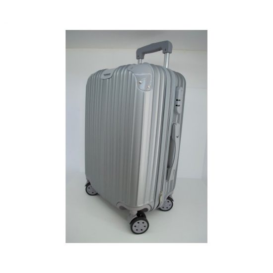 Βαλίτσα Τρόλεϊ Ασημί (50x35x25cm) | ΒΑΛ25