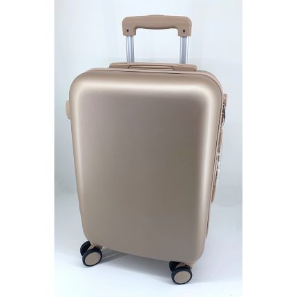 Βαλίτσα Trolley Χρυσή Ματ Σαγρε (55x35x22cm) | ΒΑΛ32