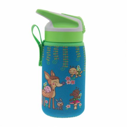 Παγούρι Bambinos Tritan 450ml Με Θήκη BPA Free || Laken