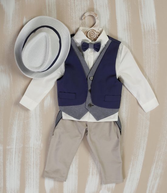 Βαπτιστικό κοστουμάκι για αγόρι Κ-542, Lollipop