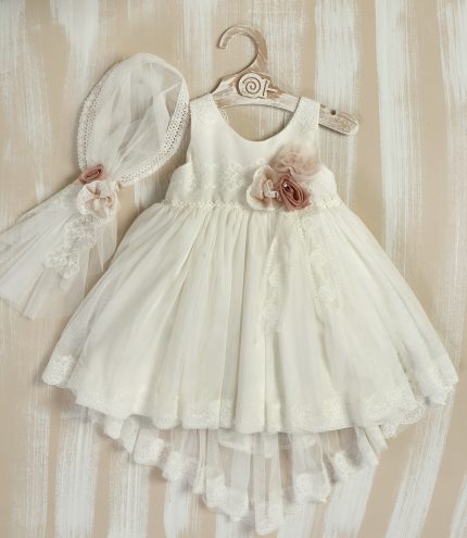 Βαπτιστικό φορεματάκι για κορίτσι Φ-467, Lollipop