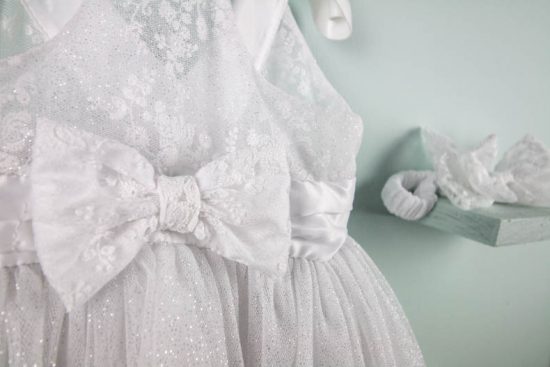 Βαπτιστικό φορεματάκι για κορίτσι Callista 9527, Bambolino