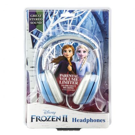 Frozen 2 Ενσύρματα Ακουστικά με Ασφαλή Μέγιστη Ένταση (Γαλάζιο/Λευκό) 3+ - eKids