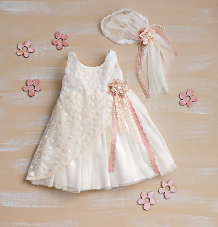Βαπτιστικό φορεματάκι για κορίτσι Φ-286, Lollipop