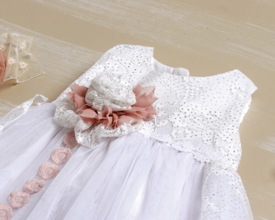 Βαπτιστικό φορεματάκι για κορίτσι Φ-330, Lollipop