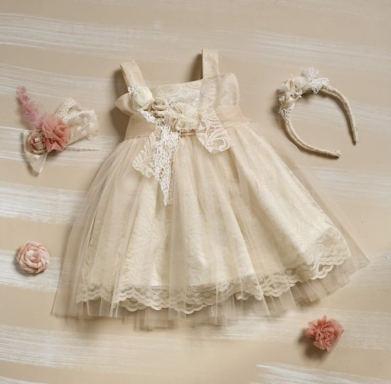 Βαπτιστικό φορεματάκι για κορίτσι Φ-333, Lollipop