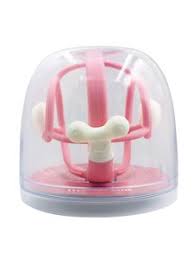3D Σαλιγκάρι Μασητικό-Κουδουνίστρα Ροζ - Baby to Love