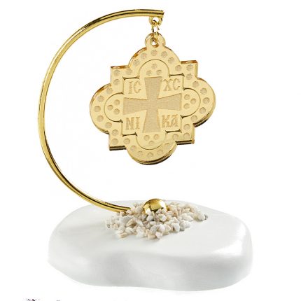 Βραχάκι με Σταυρό Πλέξι (8cm) | Κ344