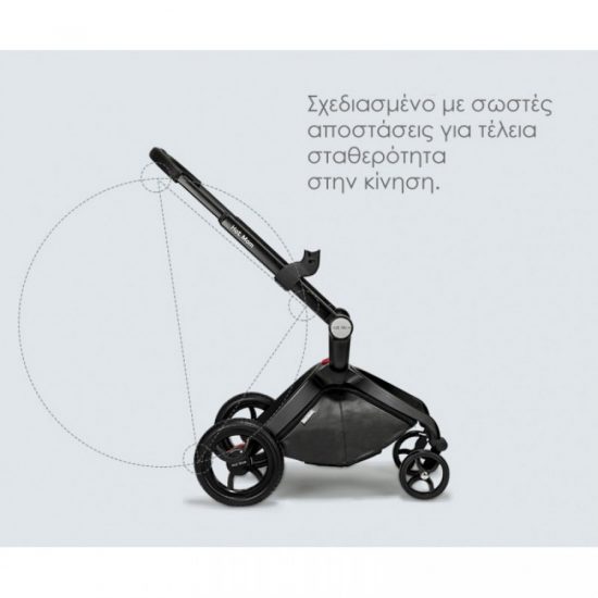 Πολυκαρότσι Μωρού 2 σε 1 Hot Mom Κ-200 Μαύρο (6 Άτοκες Δόσεις)
