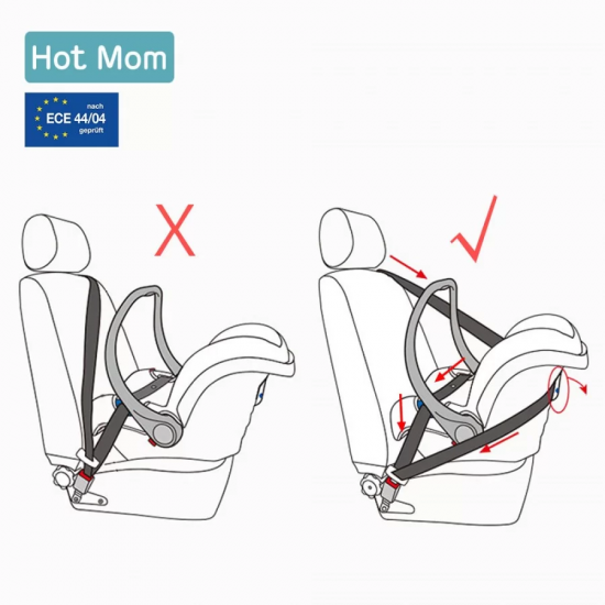 Κάθισμα Αυτοκινήτου 0-6 μηνών BC-001 Hot Mom (2 Άτοκες Δόσεις)