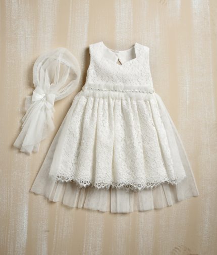 Βαπτιστικό φορεματάκι για κορίτσι Φ-401, Lollipop