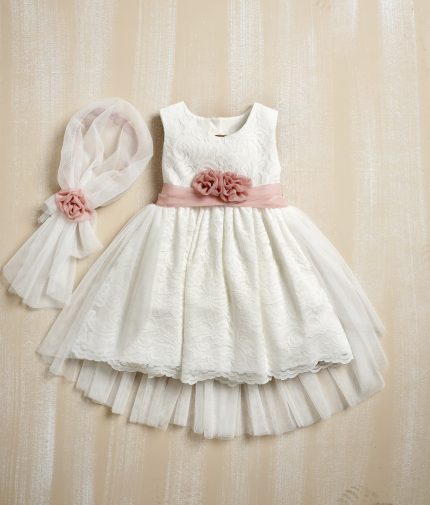 Βαπτιστικό φορεματάκι για κορίτσι Φ-405, Lollipop