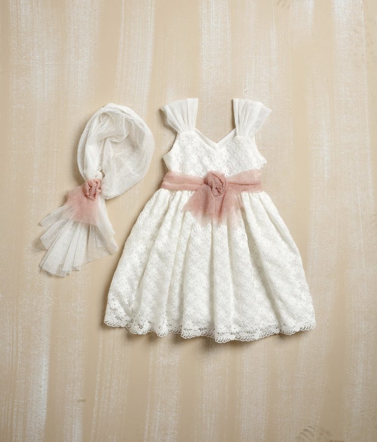 Βαπτιστικό φορεματάκι για κορίτσι Φ-414, Lollipop