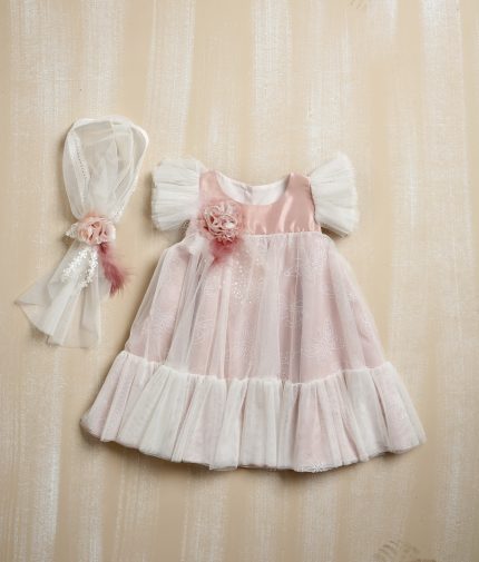 Βαπτιστικό φορεματάκι για κορίτσι Φ-421, Lollipop