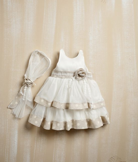 Βαπτιστικό φορεματάκι για κορίτσι Φ-424, Lollipop