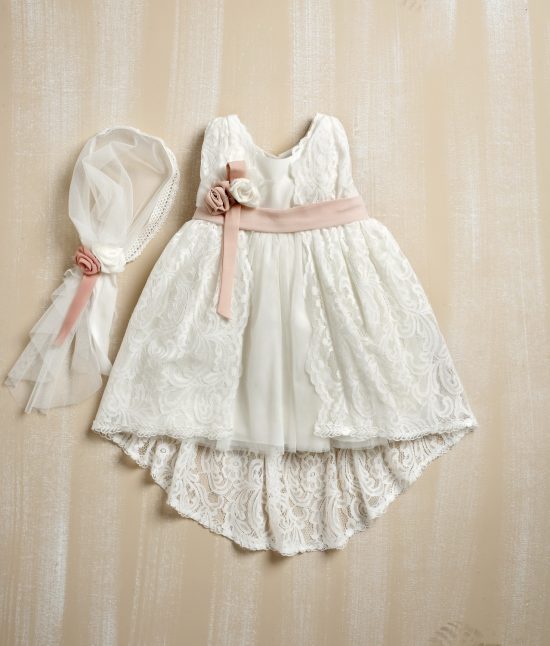 Βαπτιστικό φορεματάκι για κορίτσι Φ-426, Lollipop