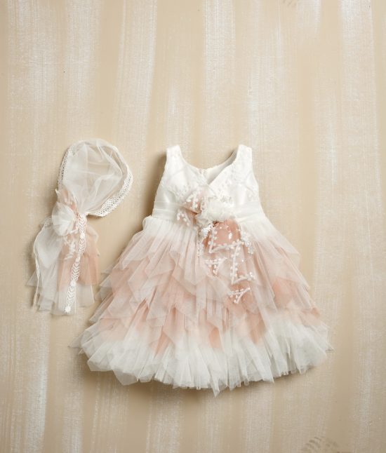 Βαπτιστικό φορεματάκι για κορίτσι Φ-429, Lollipop