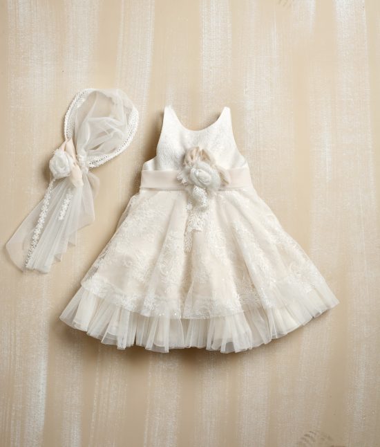 Βαπτιστικό φορεματάκι για κορίτσι Φ-436, Lollipop