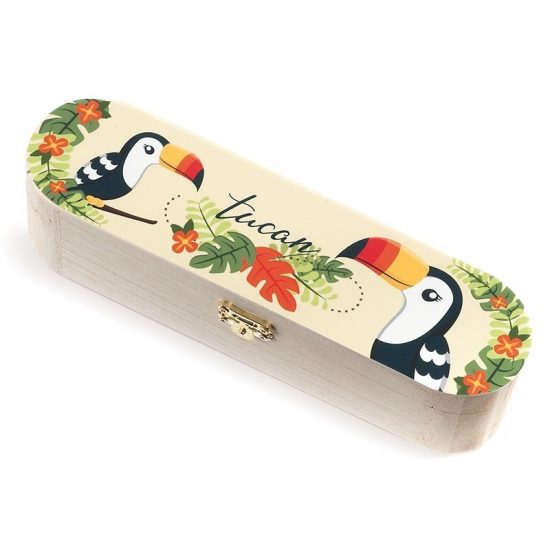 Ξύλινη Κασετίνα Toucan ΚΣ900 (23x6x6cm)