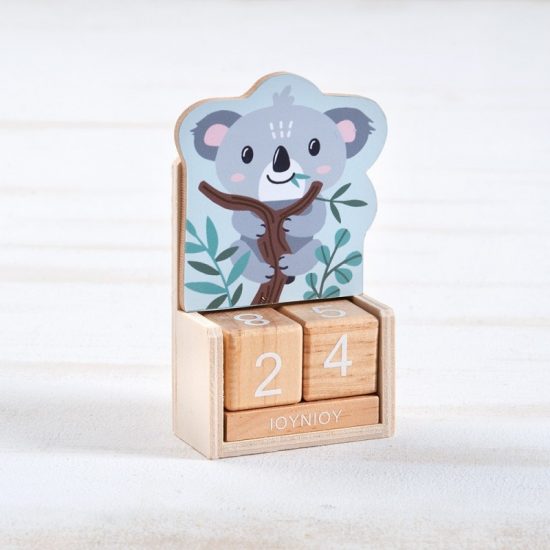 Ξύλινο Ημερολόγιο Koala Η970 (3x6,5x9,5cm)