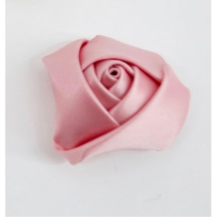 Αντικέ Ροζ Λουλούδι Φουσκωτό Σατέν 4cm Συσκευασία 50τμχ | Λ19Α