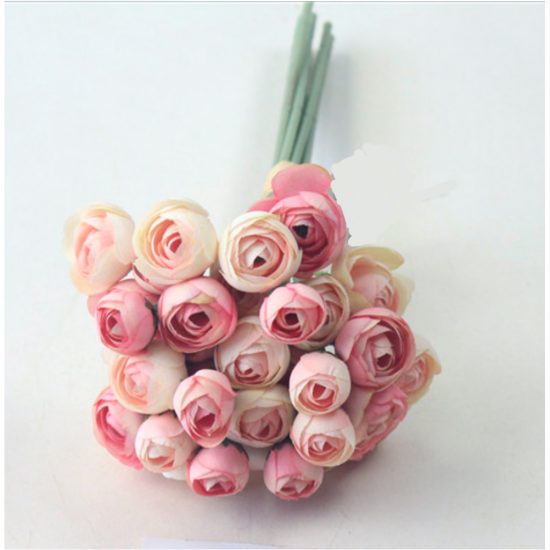 Ροζ Μικρό Τριαντάφυλλο σε Μπουκέτο| Λ30