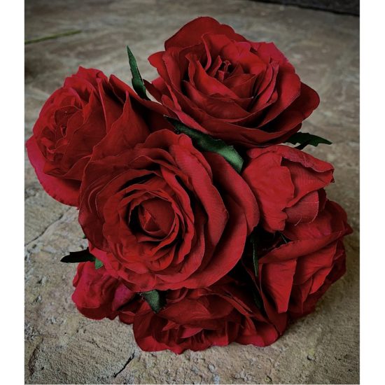 Κόκκινα Τριαντάφυλλα σε Μπουκέτο 7τμχ | 3 εως 8cm | Λ38