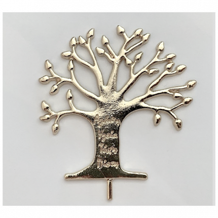 Μεταλλικό Δέντρο Ζωής με Ευχές και Ακίδα (10τμχ)