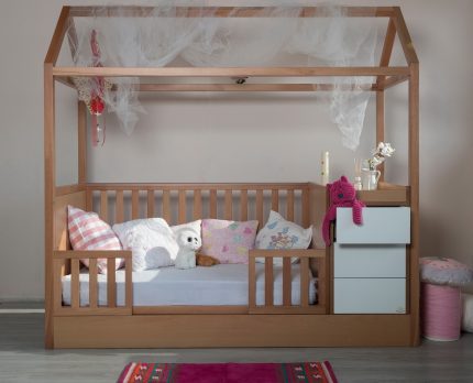 Χειροποίητο προεφηβικό κρεβάτι Maya Plus 213, Santa Bebe