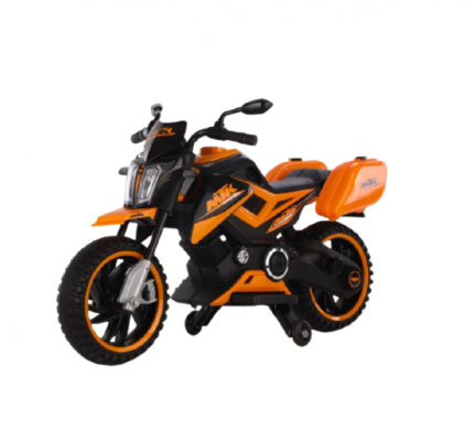 Zita Toys Ηλεκτροκίνητη Μοτοσυκλέτα 12V Τύπου KTM Orange με MP3 017.8100