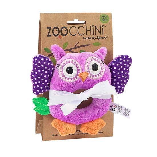 Κουδουνίστρα Buddy Κουκουβάγια - Zoocchini