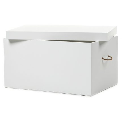 Μπαούλο - Κουτί Βάπτισης Λευκό (44x34x26cm) - ΠΡ 345