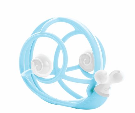 3D Σαλιγκάρι Μασητικό-Κουδουνίστρα Σιέλ 3m+ - Baby to Love