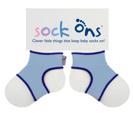 Για να μην βγάζει τις κάλτσες του (12-18 μηνών) Μπλε - Sock Ons