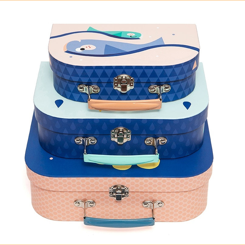 Σετ 3 βαλίτσες Drops Glow in the Dark - Petit Monkey Σετ 3 βαλίτσες Drops Glow in the Dark - Petit Monkey