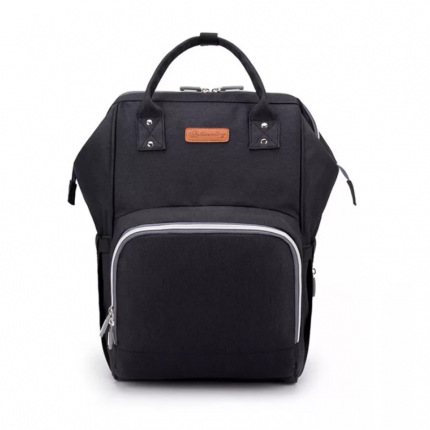 Τσάντα Πλάτης Μωρού Μαύρη με USB B-161 Fiko