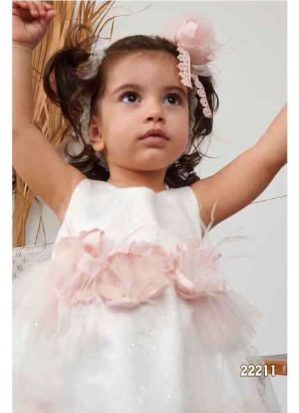 Βαπτιστικό Φορεματάκι για κορίτσι 22211, Bonito