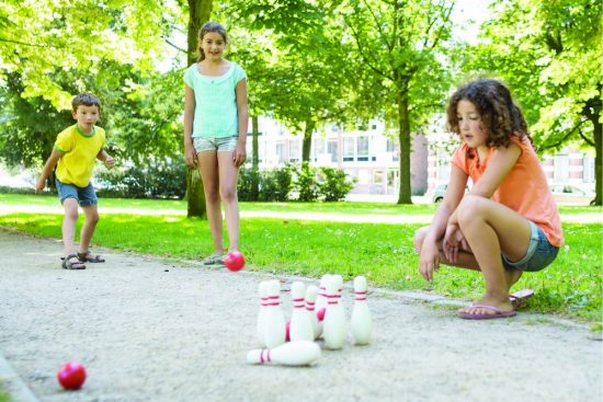 Bowling Red & White - BS Toys