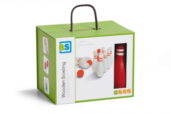 Bowling Red & White - BS Toys