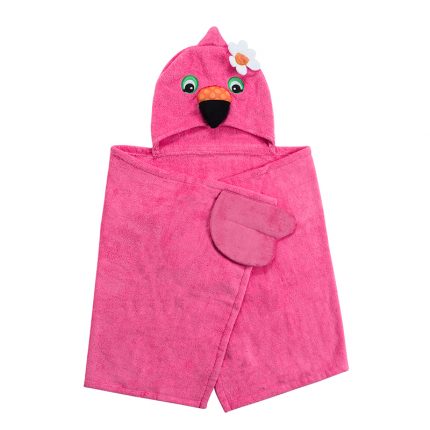 Παιδική Πετσέτα Franny the Flamingo 127x55cm - Zoocchini