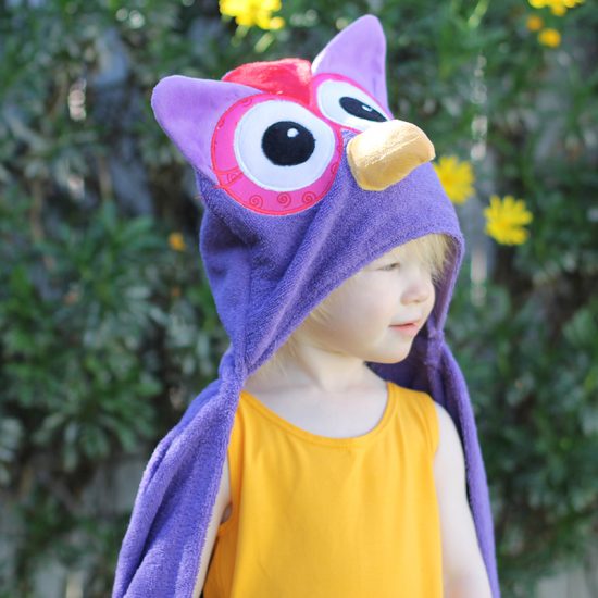 Παιδική Πετσέτα Olive the Owl 127x55cm - Zoocchini