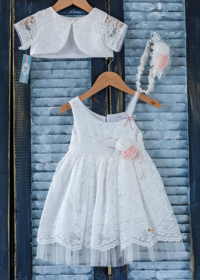 Βαπτιστικό φορεματάκι για κορίτσι Κ67Ε mak baby
