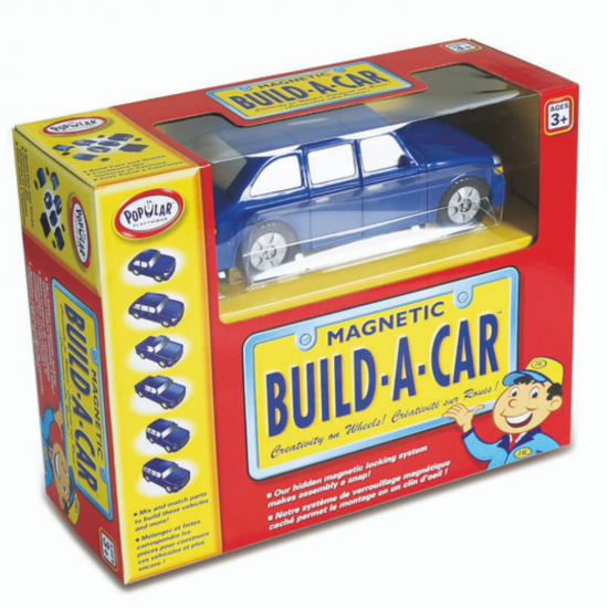 Μαγνητικό Αυτοκίνητο «Build a car» – 6 κατασκευές 960101 3+ - Stem Toys