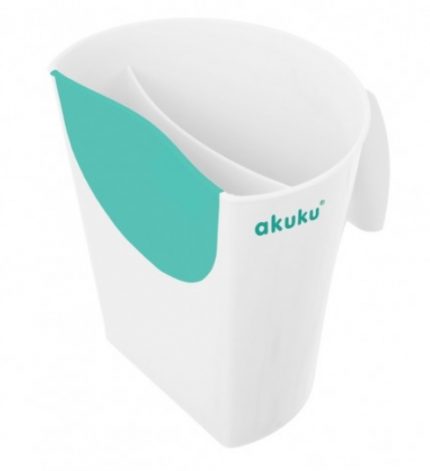 Κύπελλο για μπάνιο Λευκό/Τυρκουάζ - Akuku
