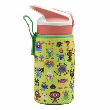 Παγούρι Monsters Tritan 450ml Με Θήκη BPA Free || Laken